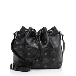 MCM Luxury Black Bucket Bag
